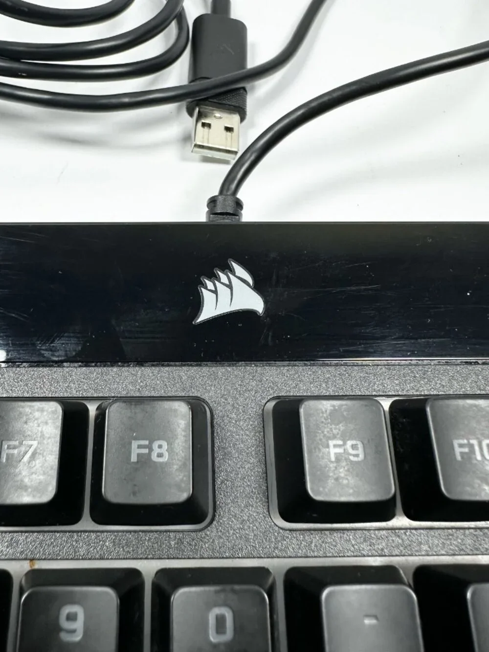 Corsair‎ K55 RGB PRO Wired Gaming Keyboard Black (CH-9226765-NA) Tested & Works